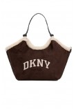 DKNY PAULA MD TOTE HANDBAG ΤΣΑΝΤΑ ΓΥΝΑΙΚΕΙΑ COFFEE