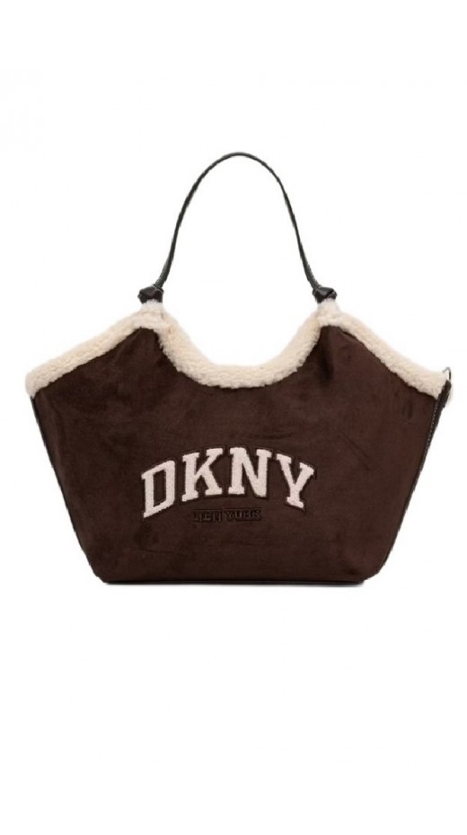 DKNY PAULA MD TOTE HANDBAG ΤΣΑΝΤΑ ΓΥΝΑΙΚΕΙΑ COFFEE