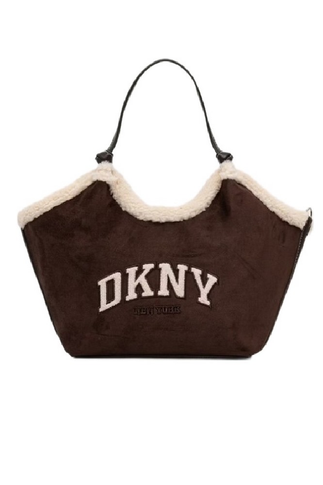 DKNY PAULA MD TOTE HANDBAG ΤΣΑΝΤΑ ΓΥΝΑΙΚΕΙΑ COFFEE