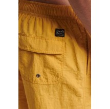 SUPERDRY D2 OVIN VINTAGE SWIMSHORT ΜΑΓΙΟ ΑΝΔΡΙΚΟ MUSTARD