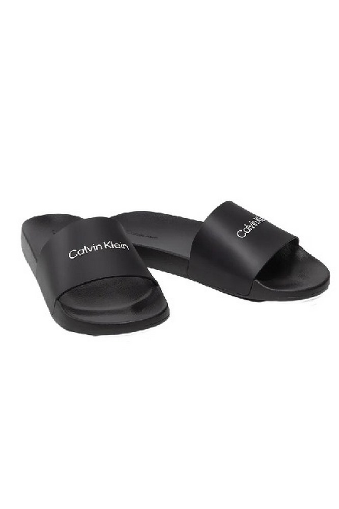 CALVIN KLEIN JEANS POOL SLIDE ΠΑΝΤΟΦΛΑ ΑΝΔΡΙΚΗ BLACK