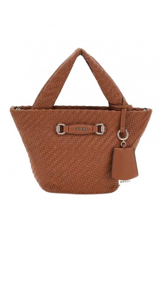 GUESS FRANCY MINI TOTE ΤΣΑΝΤΑ ΓΥΝΑΙΚΕΙ? COGNAC