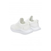 CALVIN KLEIN JEANS EVA RUNNER SOCK MG TECH MIX ΠΑΠΟΥΤΣΙ ΓΥΝΑΙΚΕΙΟ WHITE