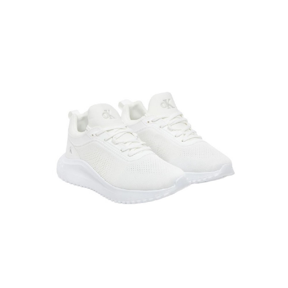 CALVIN KLEIN JEANS EVA RUNNER SOCK MG TECH MIX ΠΑΠΟΥΤΣΙ ΓΥΝΑΙΚΕΙΟ WHITE
