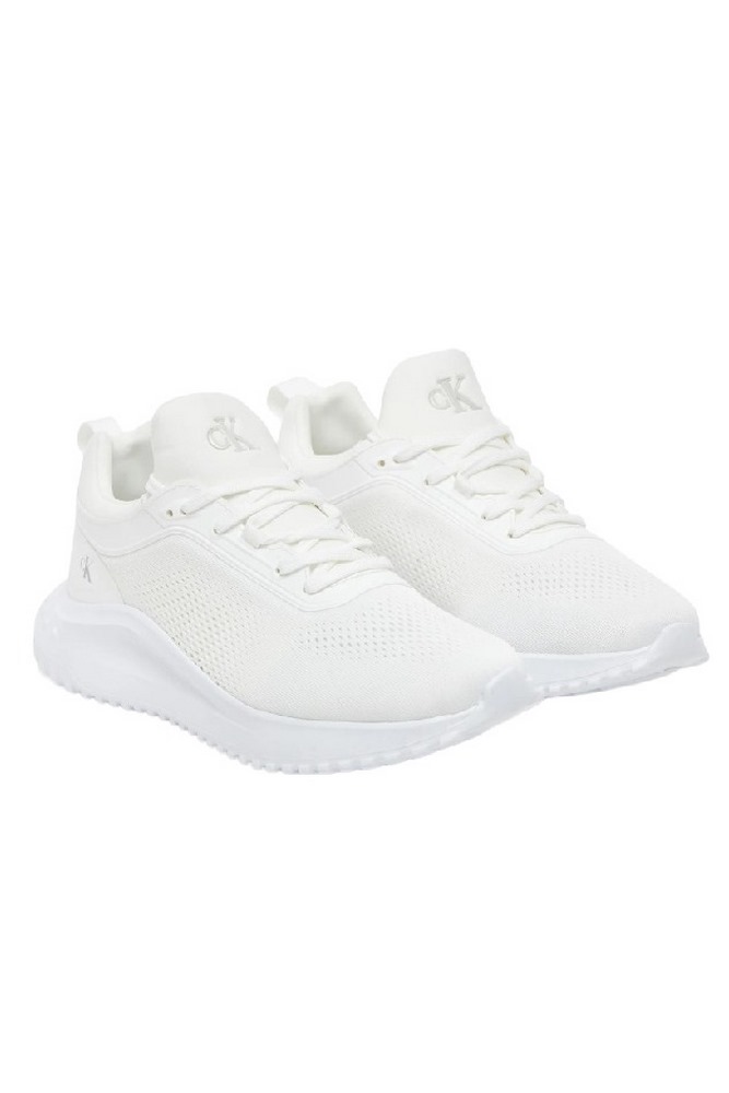 CALVIN KLEIN JEANS EVA RUNNER SOCK MG TECH MIX ΠΑΠΟΥΤΣΙ ΓΥΝΑΙΚΕΙΟ WHITE