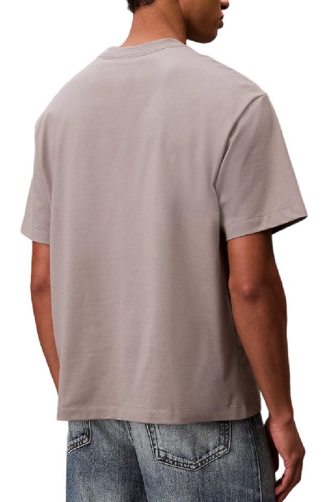 CALVIN KLEIN  16S CLVN KLN BHS T-SHIRT ΜΠΛΟΥΖΑ ΑΝΔΡΙΚΗ GREY