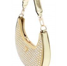 GUESS LUA SMALL HOBO ΤΣΑΝΤΑ ΓΥΝΑΙΚΕΙΑ GOLD