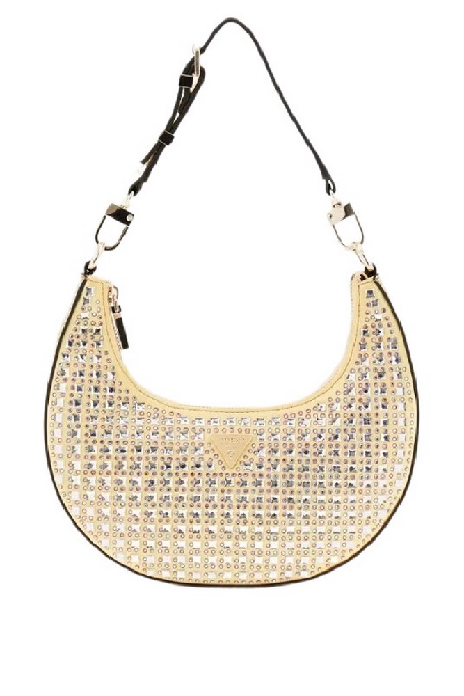 GUESS LUA SMALL HOBO ΤΣΑΝΤΑ ΓΥΝΑΙΚΕΙΑ GOLD