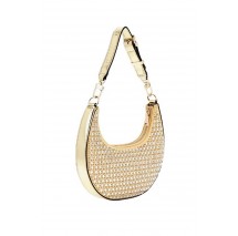 GUESS LUA SMALL HOBO ΤΣΑΝΤΑ ΓΥΝΑΙΚΕΙΑ GOLD
