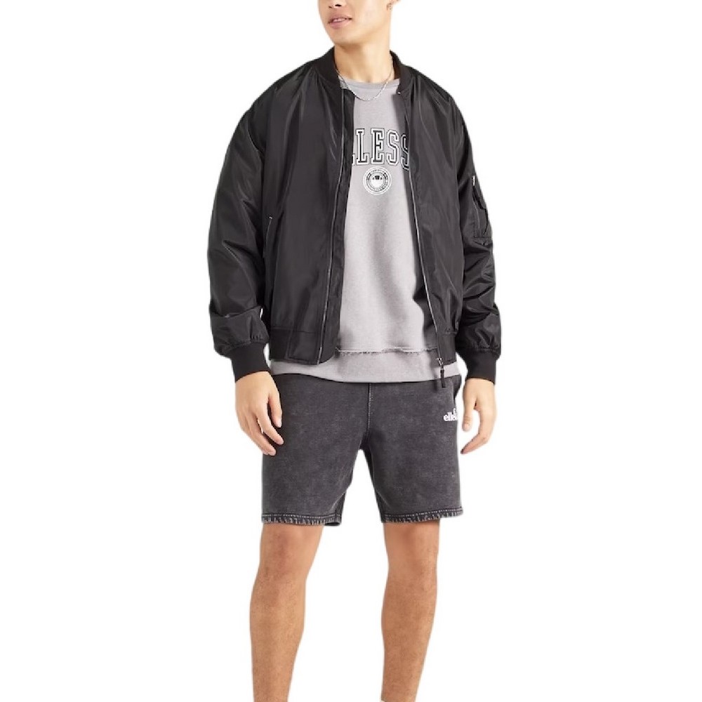 ELLESSE GENDERLESS ACID WASH SHABNAM SHORT ΒΕΡΜΟΥΔΑ ΑΝΔΡΙΚΗ WASHED BLACK