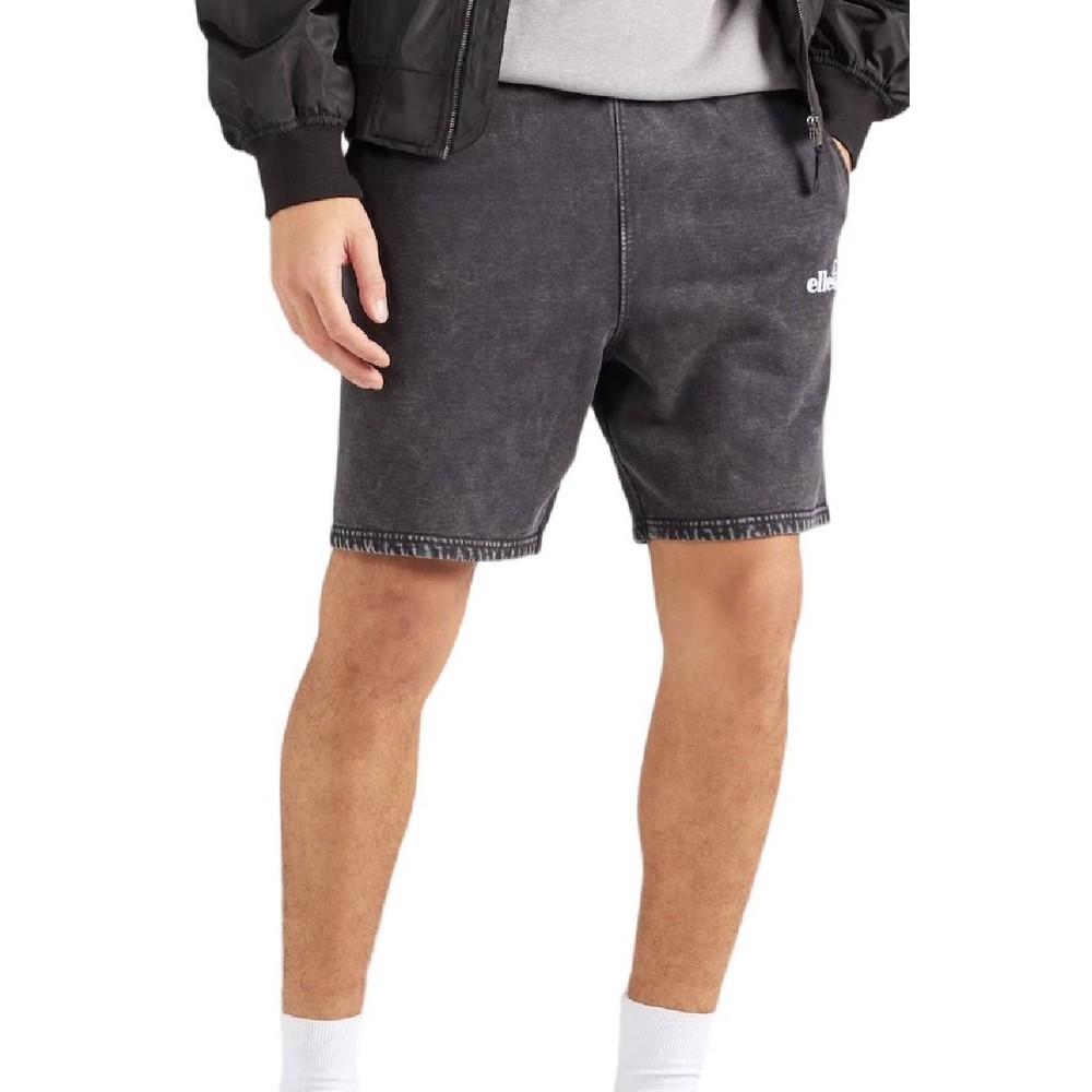 ELLESSE GENDERLESS ACID WASH SHABNAM SHORT ΒΕΡΜΟΥΔΑ ΑΝΔΡΙΚΗ WASHED BLACK