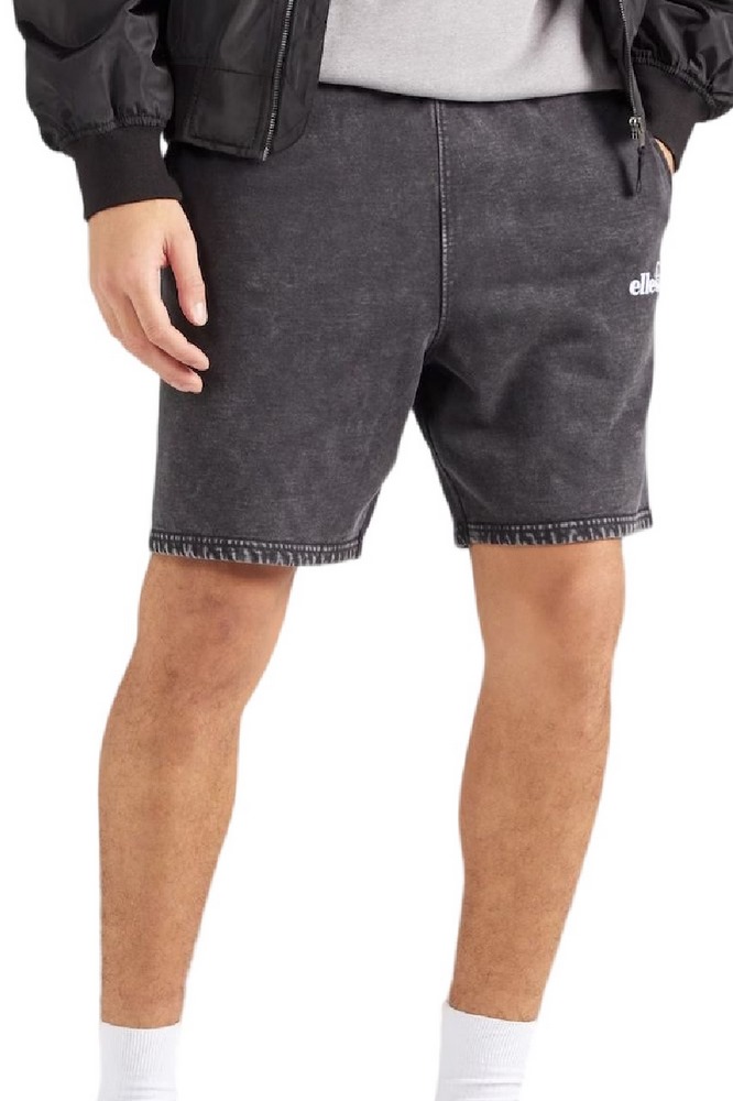 ELLESSE GENDERLESS ACID WASH SHABNAM SHORT ΒΕΡΜΟΥΔΑ ΑΝΔΡΙΚΗ WASHED BLACK