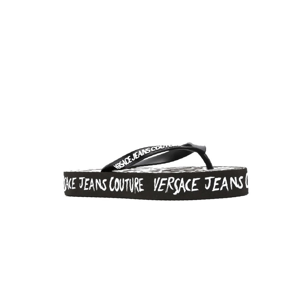 VERSACE JEANS COUTURE FONDO FLIP FLOP ΠΑΝΤΟΦΛΑ ΓΥΝΑΙΚΕΙΑ BLACK/WHITE