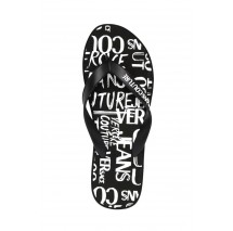 VERSACE JEANS COUTURE FONDO FLIP FLOP ΠΑΝΤΟΦΛΑ ΓΥΝΑΙΚΕΙΑ BLACK/WHITE
