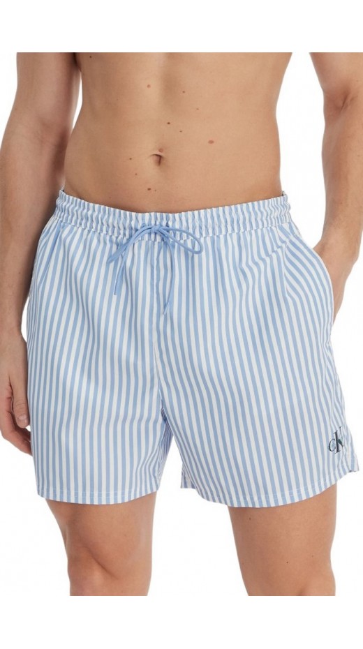 CALVIN KLEIN MEDIUM DRAWSTRING WAISTBAND ΜΑΓΙΟ ΑΝΔΡΙΚΟ CIEL