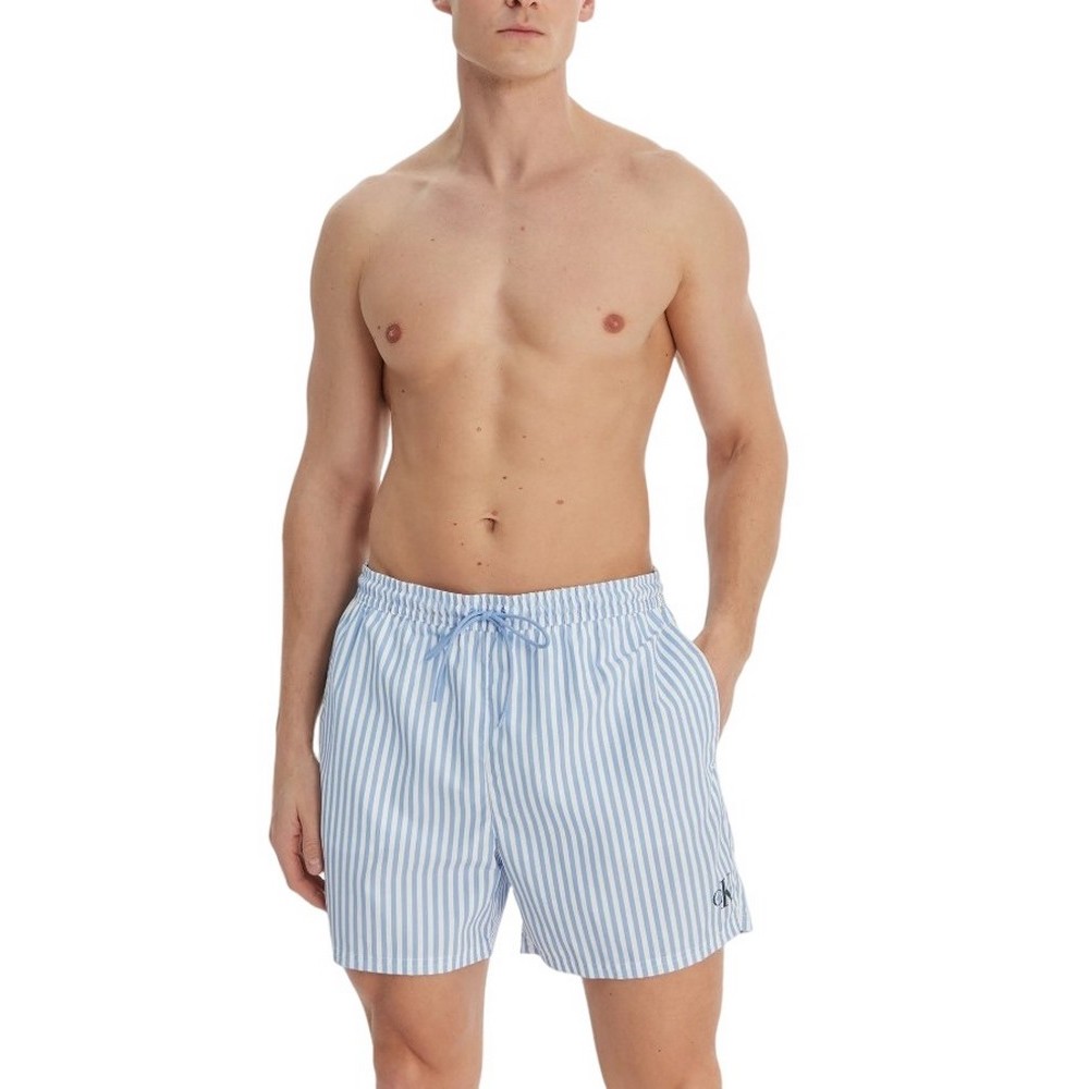 CALVIN KLEIN MEDIUM DRAWSTRING WAISTBAND ΜΑΓΙΟ ΑΝΔΡΙΚΟ CIEL