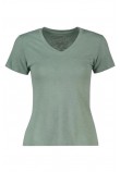 GUESS SLUBBY T-SHIRT ΜΠΛΟΥΖΑ ΓΥΝΑΙΚΕΙΑ KHAKI