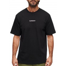 SUPERDRY MICRO LOGO GRAPHIC LOOSE T-SHIRT ΜΠΛΟΥΖΑ ΑΝΔΡΙΚΗ BLACK