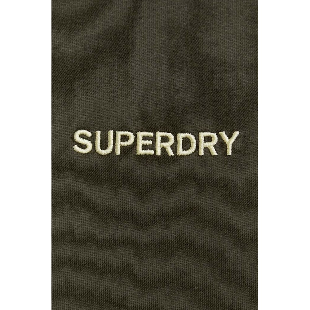 SUPERDRY MICRO LOGO GRAPHIC LOOSE T-SHIRT ΜΠΛΟΥΖΑ ΑΝΔΡΙΚΗ KHAKI