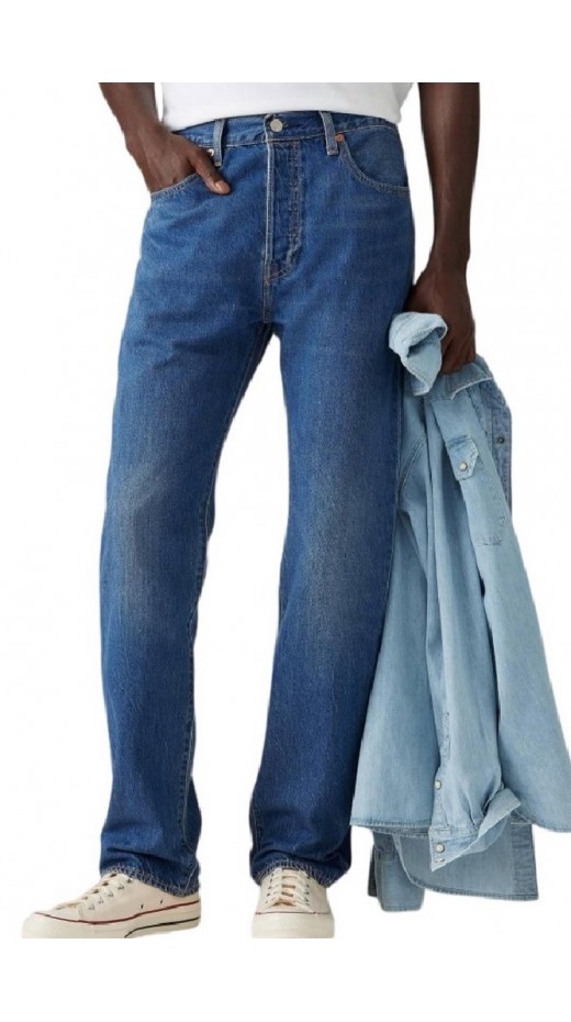 LEVIS® 501® ORIGINAL FIT 005013644 WORN IN ΠΑΝΤΕΛΟΝΙ ΑΝΔΡΙΚΟ DARK INDIGO