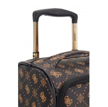 GUESS SILIA 16 IN CARRYON ΒΑΛΙΤΣΑ ΓΥΝΑΙΚΕΙΑ DARK BROWN