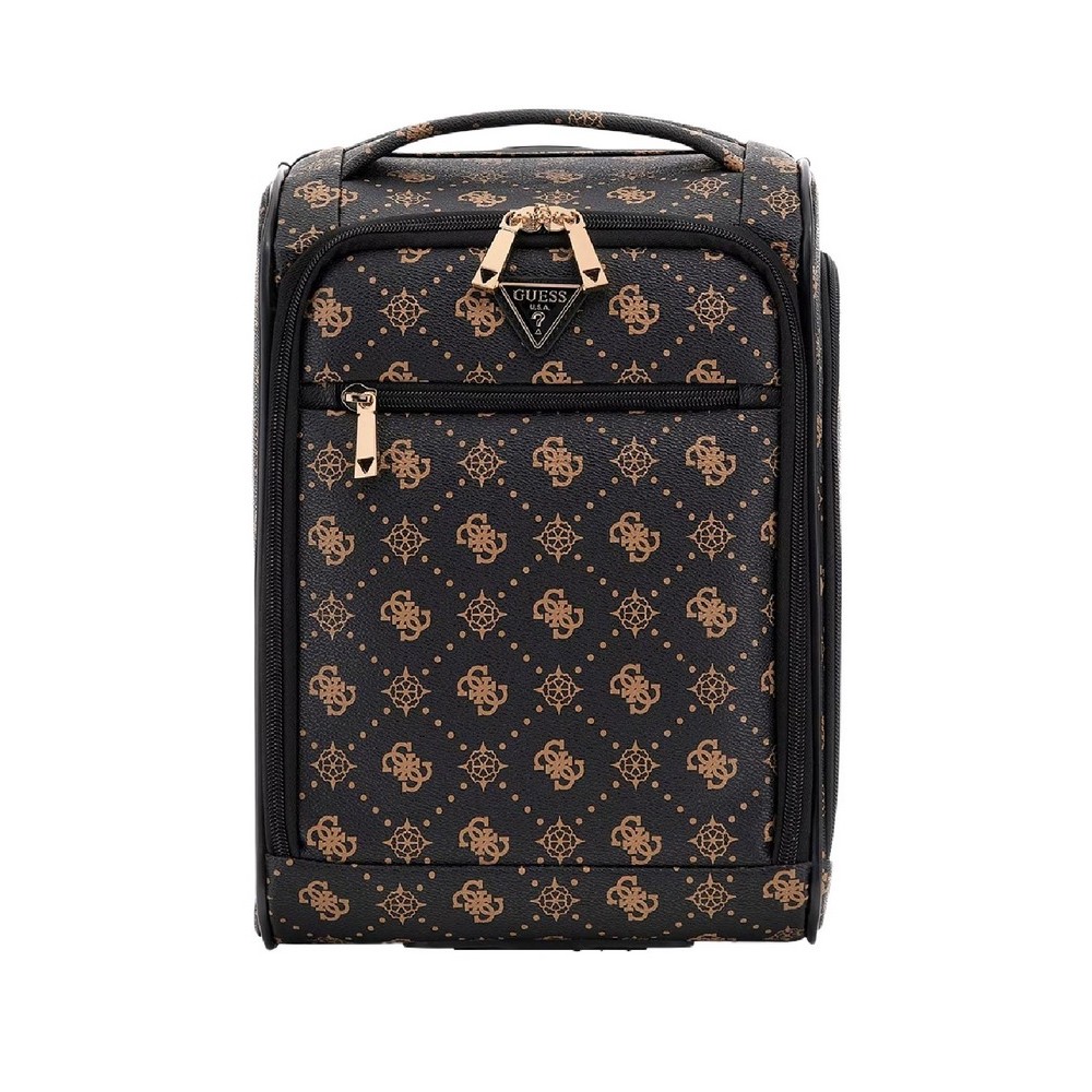 GUESS SILIA 16 IN CARRYON ΒΑΛΙΤΣΑ ΓΥΝΑΙΚΕΙΑ DARK BROWN