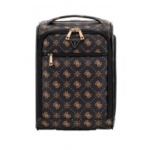 GUESS SILIA 16 IN CARRYON ΒΑΛΙΤΣΑ ΓΥΝΑΙΚΕΙΑ DARK BROWN