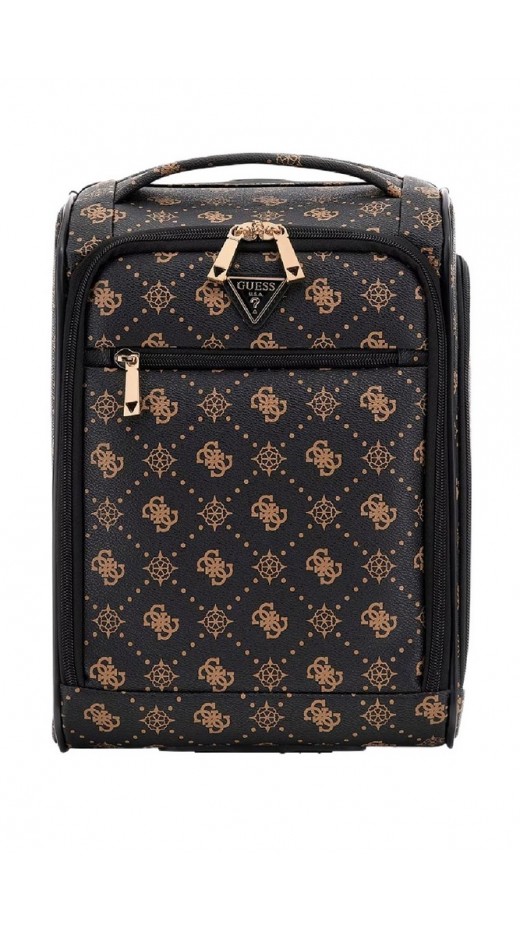 GUESS SILIA 16 IN CARRYON ΒΑΛΙΤΣΑ ΓΥΝΑΙΚΕΙΑ DARK BROWN