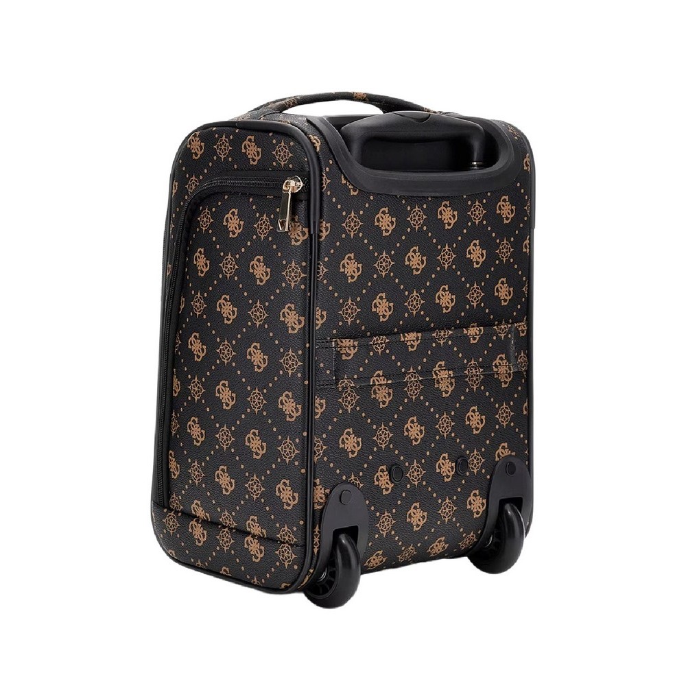GUESS SILIA 16 IN CARRYON ΒΑΛΙΤΣΑ ΓΥΝΑΙΚΕΙΑ DARK BROWN
