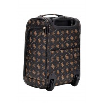 GUESS SILIA 16 IN CARRYON ΒΑΛΙΤΣΑ ΓΥΝΑΙΚΕΙΑ DARK BROWN