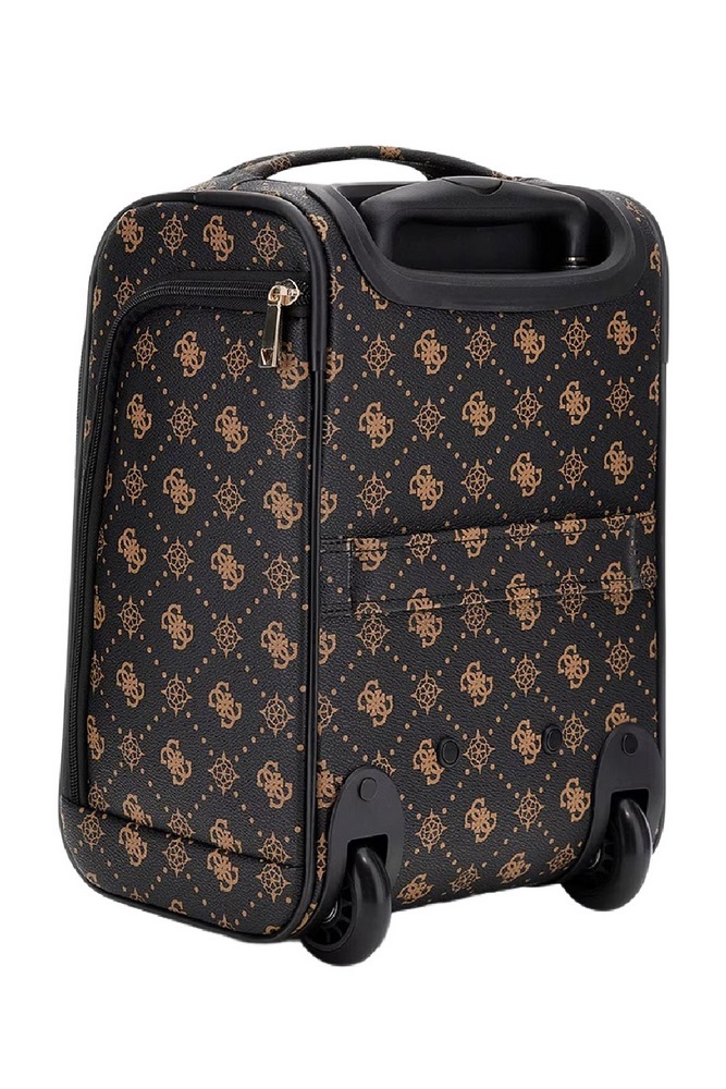 GUESS SILIA 16 IN CARRYON ΒΑΛΙΤΣΑ ΓΥΝΑΙΚΕΙΑ DARK BROWN