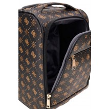 GUESS SILIA 16 IN CARRYON ΒΑΛΙΤΣΑ ΓΥΝΑΙΚΕΙΑ DARK BROWN