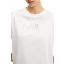 TOMMY JEANS  RLX COLOR VARSITY TEE T-SHIRT ΜΠΛΟΥΖΑ ΓΥΝΑΙΚΕΙΑ OFF WHITE