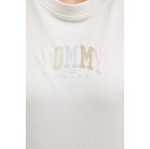 TOMMY JEANS  RLX COLOR VARSITY TEE T-SHIRT ΜΠΛΟΥΖΑ ΓΥΝΑΙΚΕΙΑ OFF WHITE