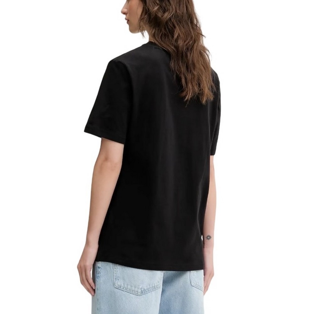 TOMMY JEANS  RLX COLOR VARSITY TEE T-SHIRT ΜΠΛΟΥΖΑ ΓΥΝΑΙΚΕΙΑ BLACK