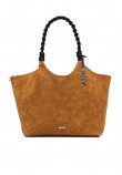 DKNY PAULA TOTE HANDBAG R53AME48 ΤΣΑΝΤΑ ΓΥΝΑΙΚΕΙΑ TAN