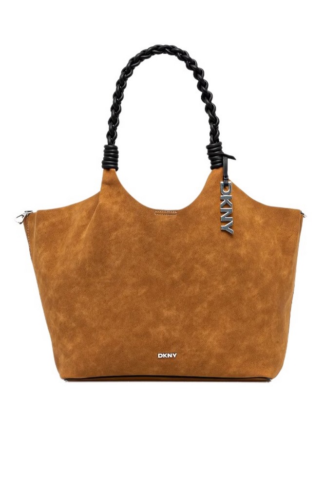 DKNY PAULA TOTE HANDBAG R53AME48 ΤΣΑΝΤΑ ΓΥΝΑΙΚΕΙΑ TAN