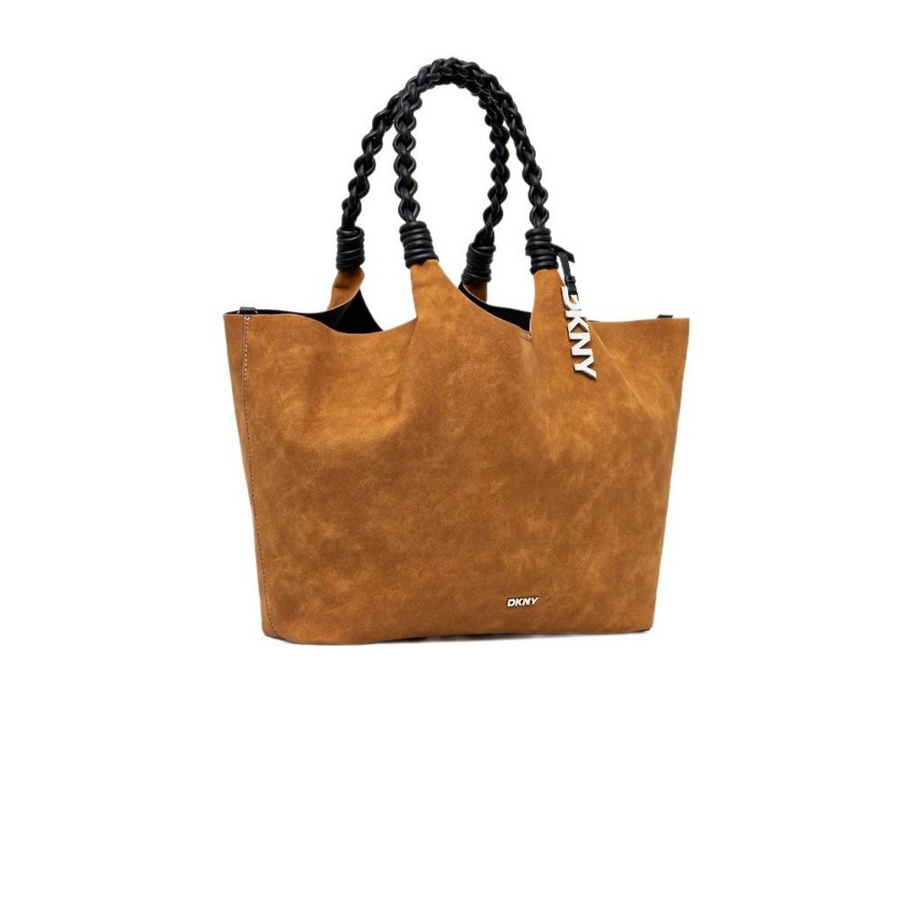 DKNY PAULA TOTE HANDBAG R53AME48 ΤΣΑΝΤΑ ΓΥΝΑΙΚΕΙΑ TAN