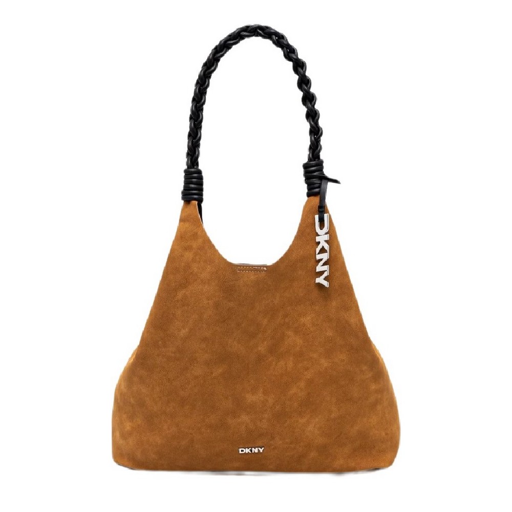 DKNY PAULA TOTE HANDBAG R53AME48 ΤΣΑΝΤΑ ΓΥΝΑΙΚΕΙΑ TAN