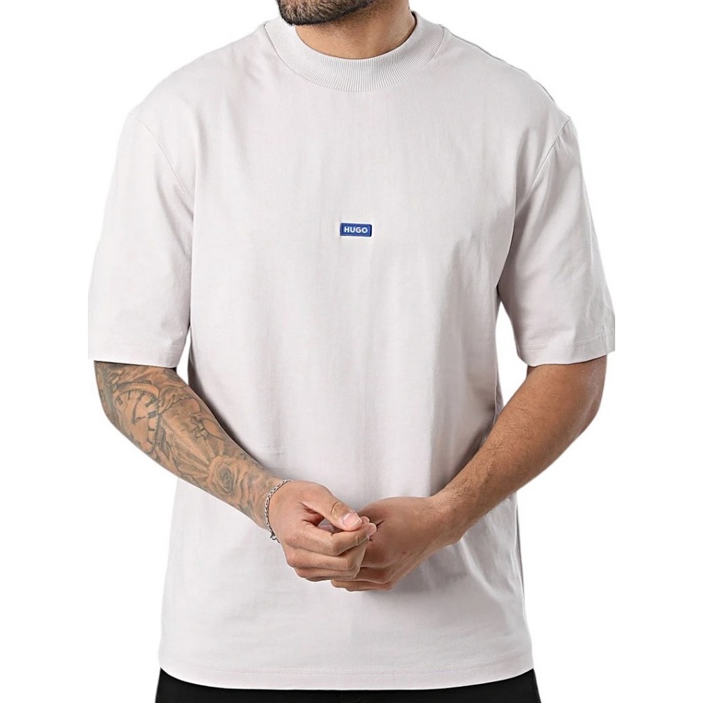 HUGO BOSS JERSEY NIEROS T-SHIRT ΜΠΛΟΥΖΑ ΑΝΔΡΙΚΗ SOFT PINK