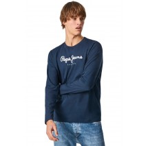 ΜΠΛΟΥΖΑ NOS EGGO ΑΝΔΡΙΚΗ PEPE JEANS LONDON NAVY