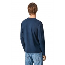PEPE JEANS LONDON DROP 1 EGGO LONG T-SHIRT ΜΠΛΟΥΖΑ ΑΝΔΡΙΚΗ NAVY