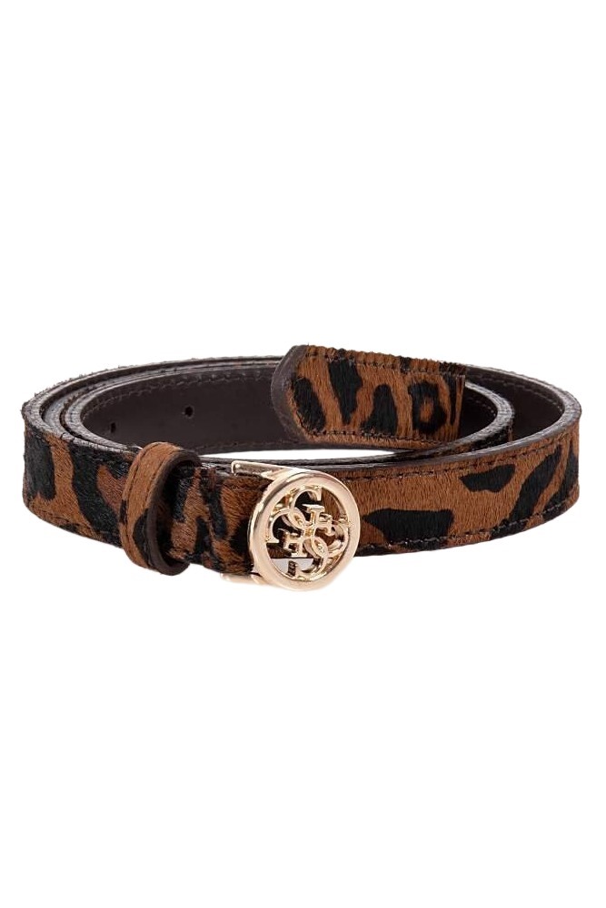 GUESS DOMITILLA NOT ADJ & NT REV H20 ΖΩΝΗ ΓΥΝΑΙΚΕΙΑ LEOPARD PRINT