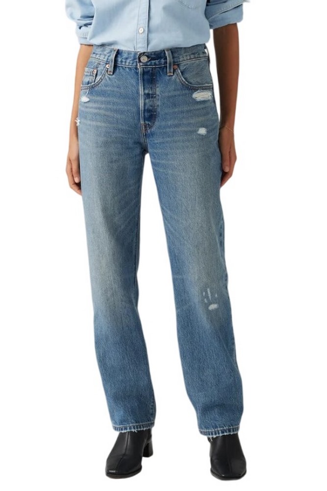 LEVIS 501® 90S WORN IN ΤΖΙΝ ΠΑΝΤΕΛΟΝΙ ΓΥΝΑΙΚΕΙΟ MED INDIGO