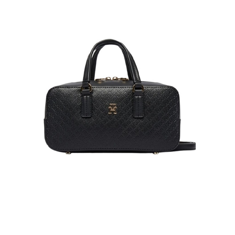 TOMMY HILFIGER DAILY CROSSOVER MONO ΤΣΑΝΤΑ ΓΥΝΑΙΚΕΙΑ BLACK
