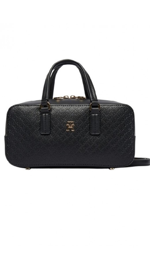 TOMMY HILFIGER DAILY CROSSOVER MONO ΤΣΑΝΤΑ ΓΥΝΑΙΚΕΙΑ BLACK
