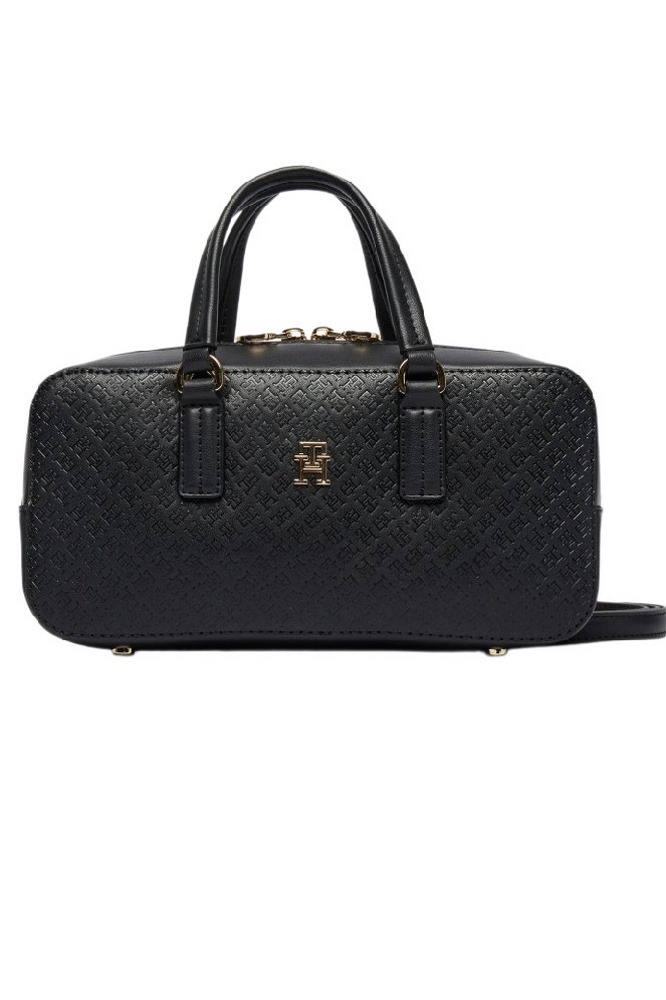 TOMMY HILFIGER DAILY CROSSOVER MONO ΤΣΑΝΤΑ ΓΥΝΑΙΚΕΙΑ BLACK
