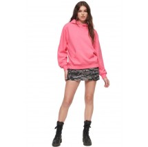 SUPERDRY D3 SDCD MICRO LOGO EMB LOOSE HOOD ΜΠΛΟΥΖΑ ΦΟΥΤΕΡ ΓΥΝΑΙΚΕΙΑ PINK