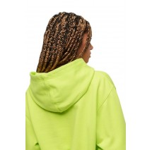 SUPERDRY D3 SDCD MICRO LOGO EMB LOOSE HOOD ΜΠΛΟΥΖΑ ΦΟΥΤΕΡ ΓΥΝΑΙΚΕΙΑ LIME