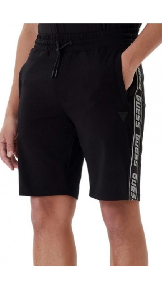 GUESS ARLO SHORT ΒΕΡΜΟΥΔΑ ΑΝΔΡΙΚΗ BLACK